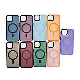 Чохол для смартфона Cosmic Magnetic Color HQ for Apple iPhone 14 Bordo з підтримкою MagSafe, фото 3