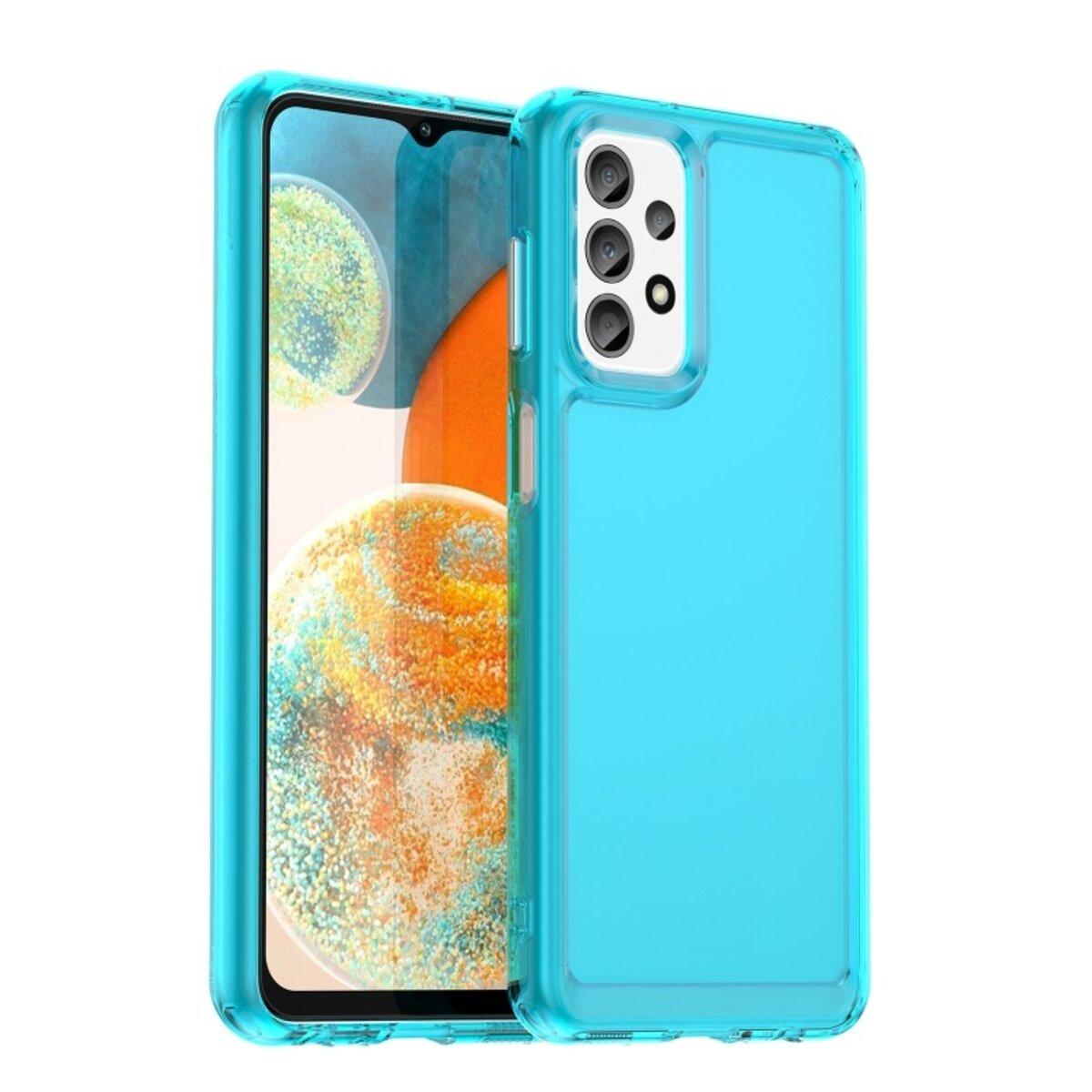 Чохол для смартфона Cosmic Clear Color 2 mm for Samsung Galaxy A23 4G Transparent Blue, фото 1