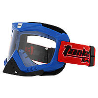 Мотоочки маска кроссовая Tanked TG750-1 цвет синий dl
