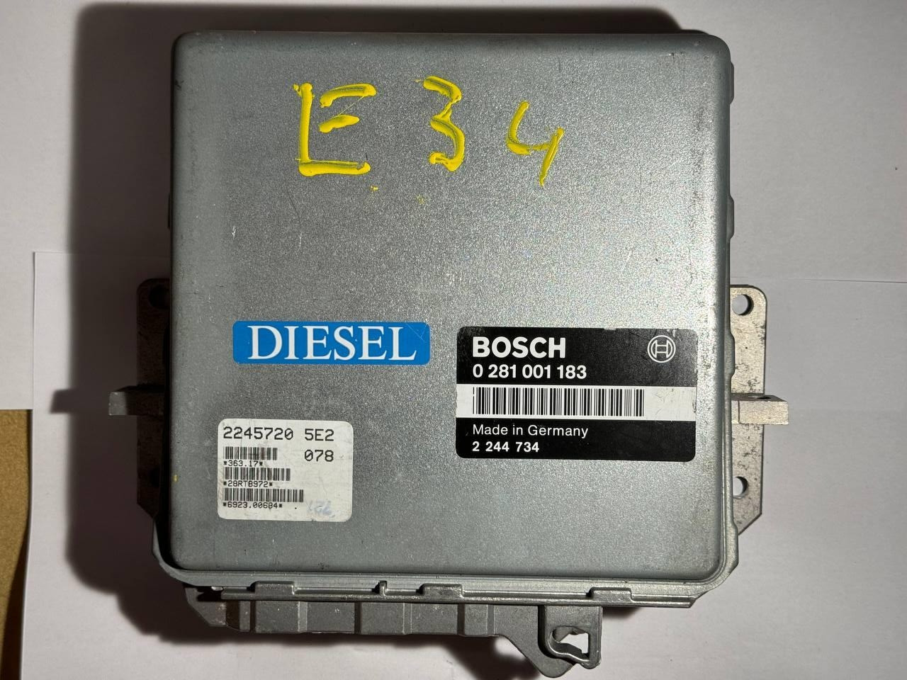 Електронний блок керування Bosch diesel 0 281 001 183 / 0281001183 / 2 244 734 / 2244734
