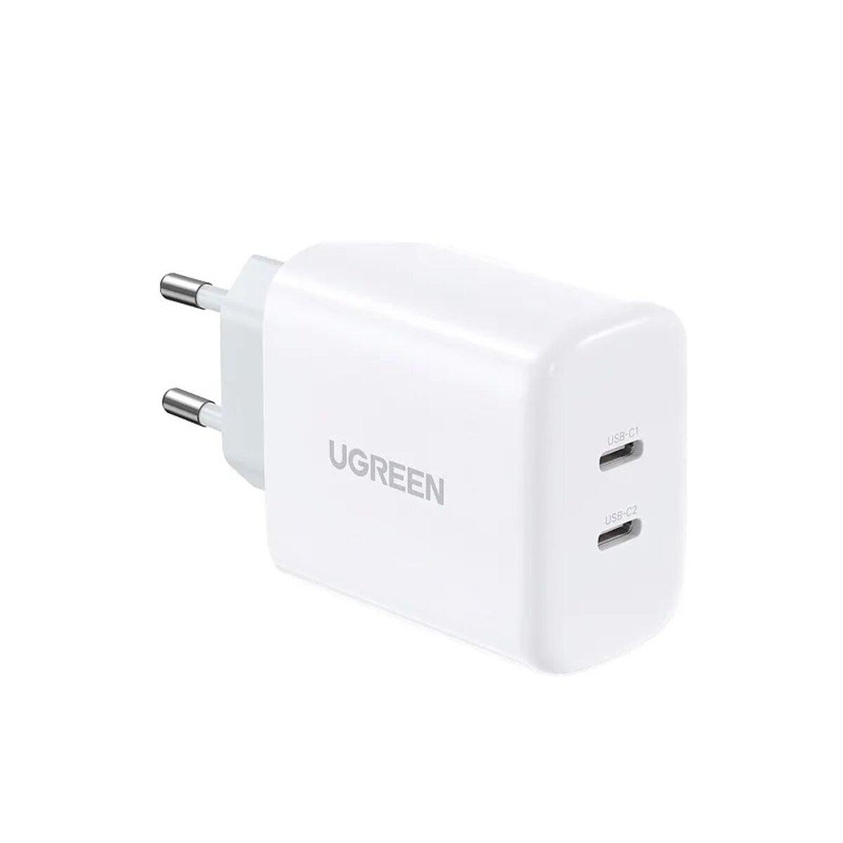 Зарядний пристрій UGREEN CD243 USB-C Fast Charger 40W EU(UGR-10343) з підтримкою PD40W та QC3.0, фото 1
