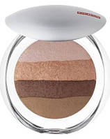 Пудра-рум'яна для обличчя Pupa Luminys Baked All Over Illuminating Blush-Powder 02 Stripes Natural, 9 г