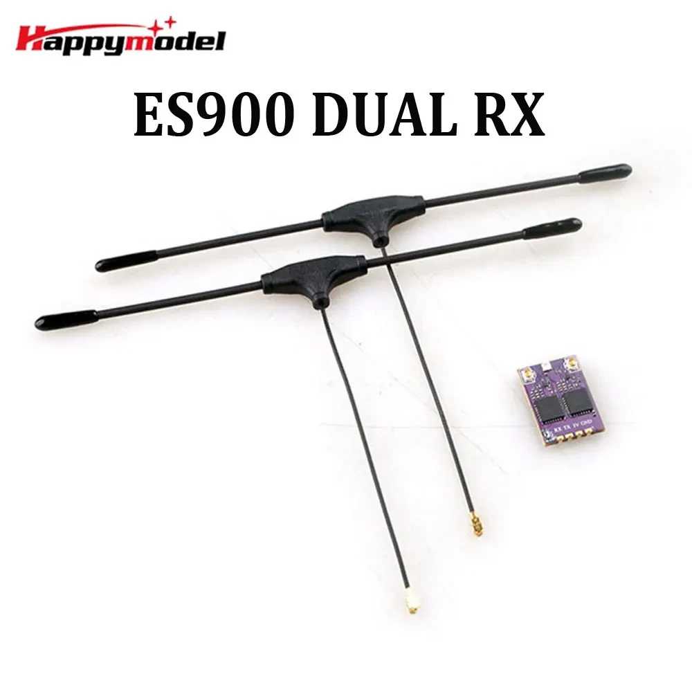 Приймач Happymodel ES900 DUAL RX ELRS Diversity Receiver 915MHz для FPV дрона