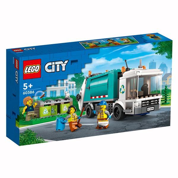 Конструктор LEGO City Great Vehicles Сміттєпереробна вантажівка 261 деталь, фото 1