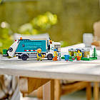 Конструктор LEGO City Great Vehicles Сміттєпереробна вантажівка 261 деталь, фото 8