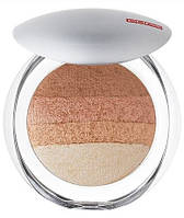 Пудра-румяна для лица Pupa Luminys Baked All Over Illuminating Blush-Powder 05 Gold Stripes, 9 г