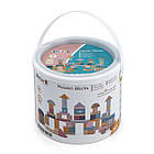 Дерев'яні кубики Viga Toys PolarB Пастельні блоки, 60 шт., 2,5 см, фото 2