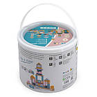Дерев'яні кубики Viga Toys PolarB Пастельні блоки, 60 шт., 2,5 см, фото 3