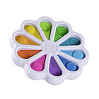 Іграшка-антистрес Fat Brain Toys dimpl digits Кольорові пелюстки, фото 2
