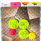 Гра-головоломка Fat Brain Toys Crankity Різнокольорові шестерні, фото 6