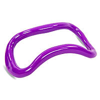 Кольцо тренажер круг для йоги YOGA HOOP Zelart FI-8230 цвет фиолетовый dl