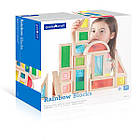 Кубики Guidecraft Block Play Велика веселка, 14 см, 30 шт., фото 6