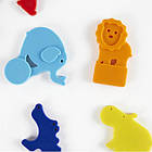 Тематичний набір магнітів Guidecraft Manipulatives Поїзд зі звірятами, фото 4