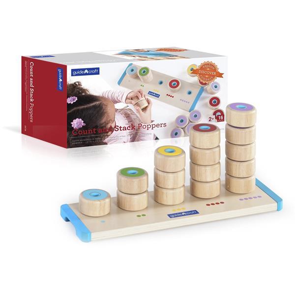 Набір для рахування Guidecraft Manipulatives Логічні стовпчики