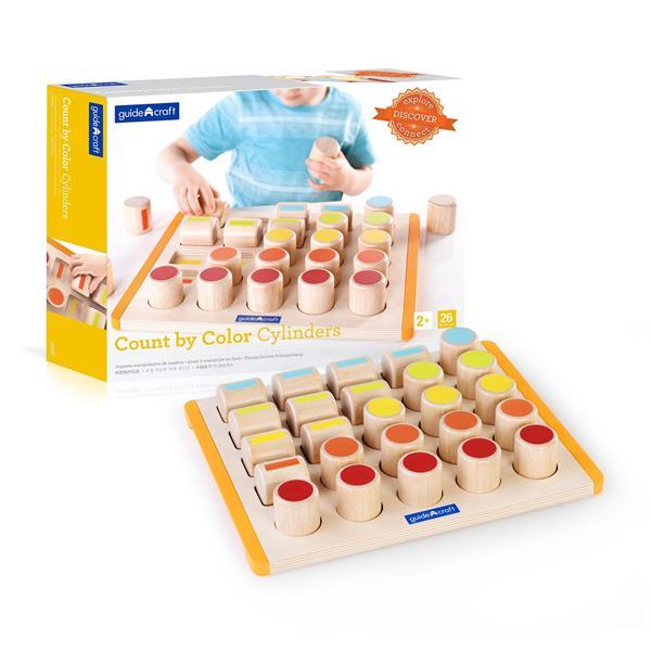 Дерев'яний сортер Guidecraft Manipulatives Рахункові циліндри