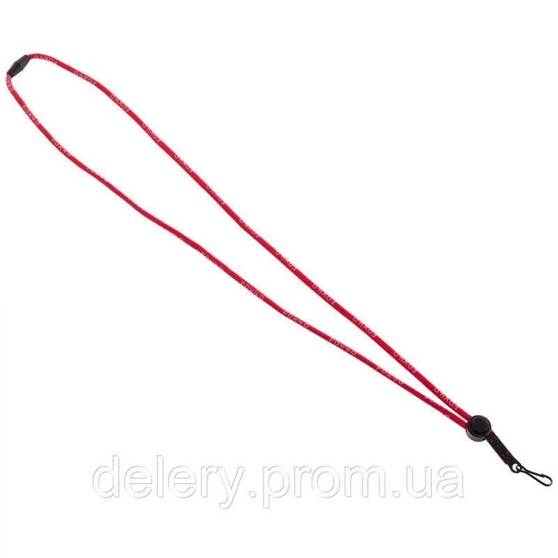 Шнурок-ремешок для свистка с карабином BREAKAWAY LANYARDS FOX40-100 цвет черный dl - фото 2 - id-p2189770528
