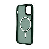 Чохол для смартфона Cosmic Magnetic Color HQ for Apple iPhone 12 Green, антиударний, підтримка MagSafe, фото 2