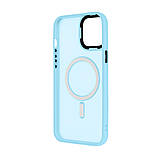 Чохол для смартфона Cosmic Magnetic Color HQ for Apple iPhone 12 Pro Max Light Blue, антиударний, підтримка MagSafe, фото 2