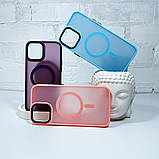 Чохол для смартфона Cosmic Magnetic Color HQ for Apple iPhone 12 Pro Max Light Blue, антиударний, підтримка MagSafe, фото 4