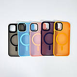 Чохол для смартфона Cosmic Magnetic Color HQ for Apple iPhone 12 Pro Blue, антиударний, з підтримкою MagSafe, фото 4