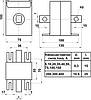 Трансформатори струму Т-0,66, 150/5, кл.0,5S (алюмінієва поворотна шина), фото 3