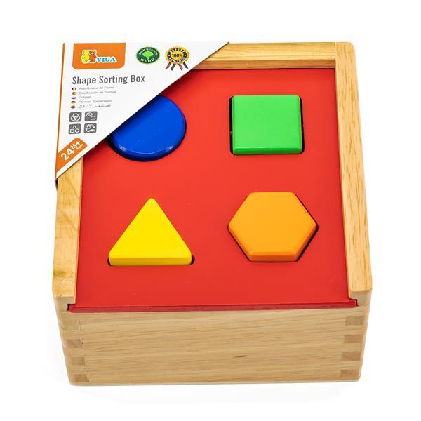 Дерев'яний сортер Viga Toys Геометричні фігури