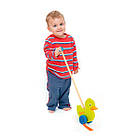 Дерев'яна каталка Viga Toys Каченя, фото 4