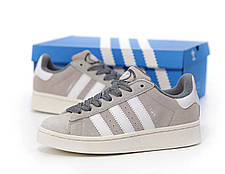 Жіночі Кросівки Adidas Campus 00s Light Grey / Адідас Кампус 00 Світло Сірі, фото 4