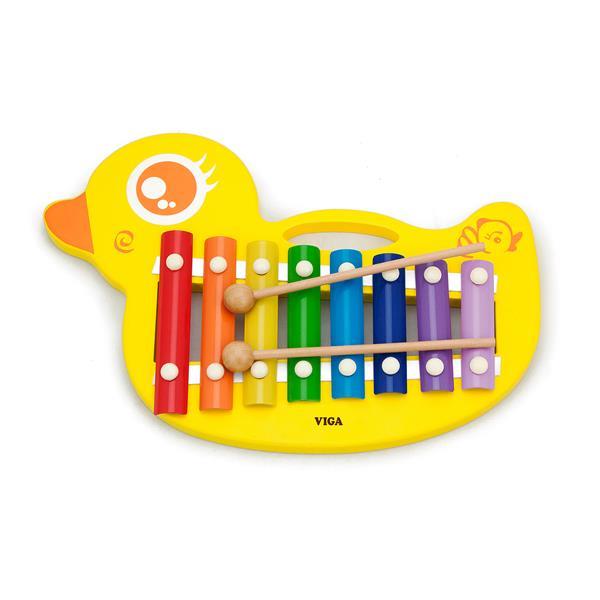 Дитячий ксилофон Viga Toys Каченя