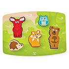 Тактильна рамка-вкладиш Hape Лісові звірята, фото 3