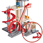 Автотрек Hape з гаражем і машинками, фото 7