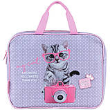 Шкільна сумка Kite Studio Pets A4 текстильна 1 відділення (SP24-589), фото 5