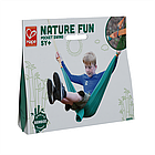Дитячий гамак Hape Nature Fun 130 см зелений, фото 5