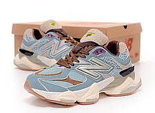 Жіночі Кросівки New Balance 9060 x Bodega Blue / Нью Беланс 9060 Бодега Блакитні, фото 4