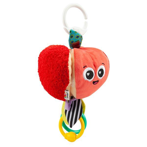 М'яка іграшка-підвіска Lamaze Яблучко із прорізувачем, фото 1