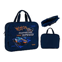 Шкільна сумка Kite Hot Wheels A4 текстильна 1 відділення (HW24-589)