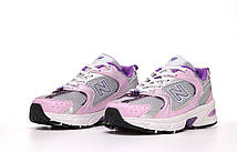 Жіночі Кросівки New Balance 530 Grey Silver Pink / Нью Беланс 530 Сірі з Сріблястим та Рожевим, фото 6