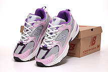 Жіночі Кросівки New Balance 530 Grey Silver Pink / Нью Беланс 530 Сірі з Сріблястим та Рожевим, фото 5