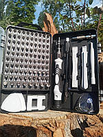 Набор магнитных отверток в кейсе, набор с битами, Отвертки для пк, набор инструментов для электроники 115in1