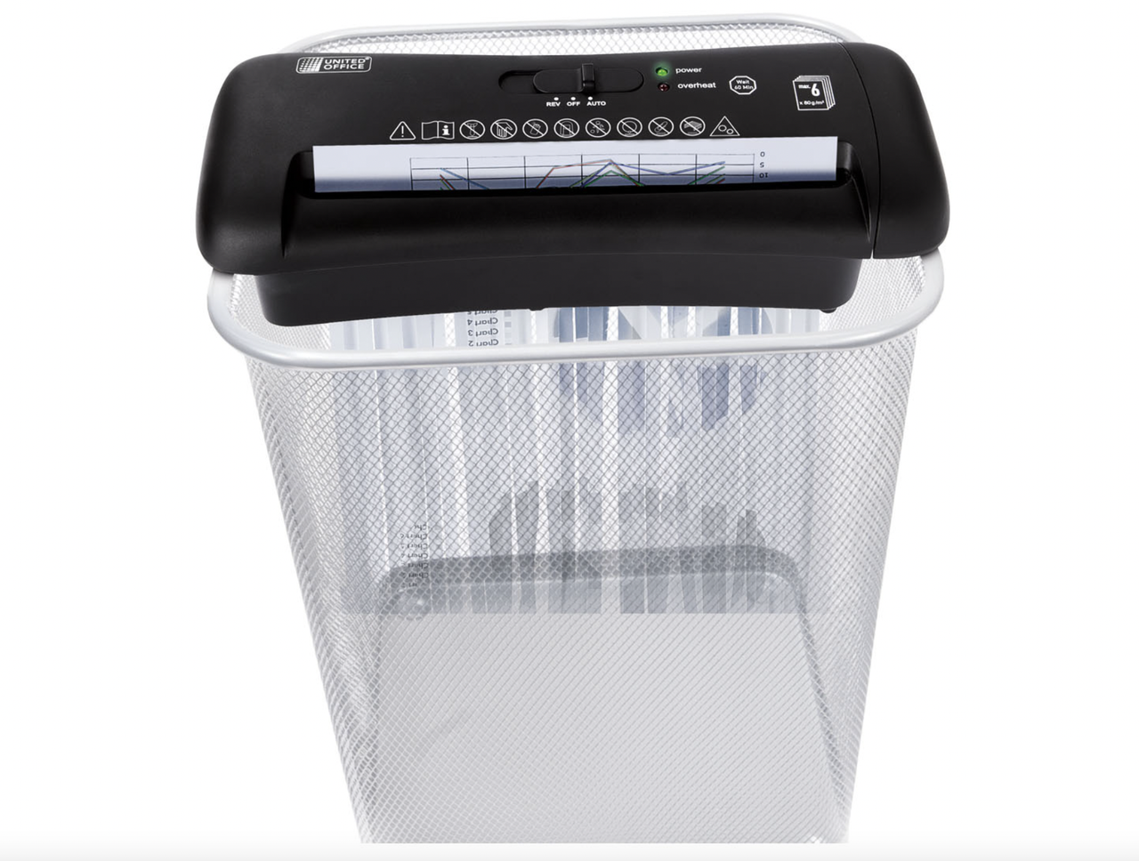Шредер для документів UAV 190 B2 Black - Насадка для подрібнювача паперу, фото 1