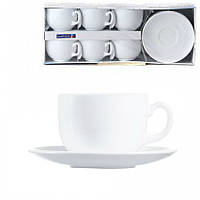 Сервиз кофейный Luminarc Essence white 90 мл 12 предметов P3404 LUM AG, код: 8248439