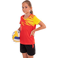 Форма волейбольная подростковая Lingo LD-P818 размер 3xs цвет красный dl