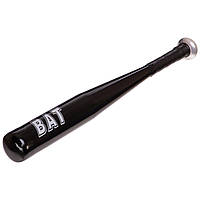 Бита бейсбольная алюминиевая BAT Zelart C-1860 цвет черный dl