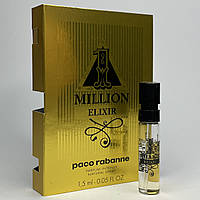 Пробник Paco Rabanne 1 One Million Elixir Parfum 1.5мл Пако Рабанн Рабан Рабанне Рабане 1 ван Миллион Оригинал