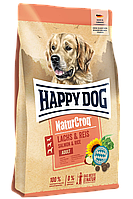 Сухий корм Happy Dog Naturcroq Naturcroq Lachs & Reis сухий корм для дорослих собак з лососем та рисом 4 кг.