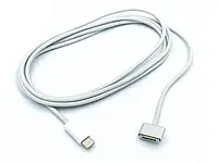 Кабель APPLE USB-C (Type-C) to MagSafe3 2м (MLYV3) от блока питания к ноутбуку.