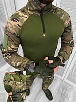 Убакс мультикам тактический боевая рубашка Ubacs военная мужская летний армейский ubax ЗСУ с налокотниками