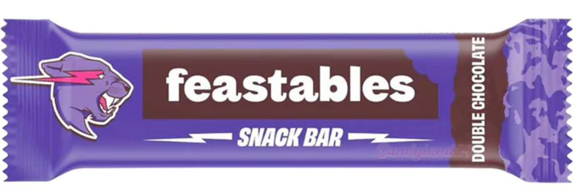 Шоколадний батончик Feastables MrBeast Double Chocolate, 40г