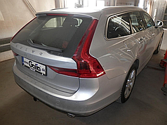 Фаркоп Volvo V90 2016- (Вольво V90) оцинкований Швидкознімний автомат на ручці