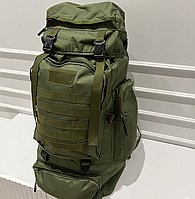 Найкращий військовий штурмовий рюкзак для армії чоловічий 70 л,Сумка баул кордура з карематом мультикам для СПК